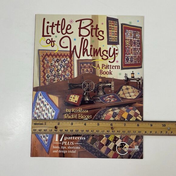Little Bits of Whimsy : A Pattern Book by Kathleen R. Brooks (VTG-1997, Trade... - Picture 14 of 15